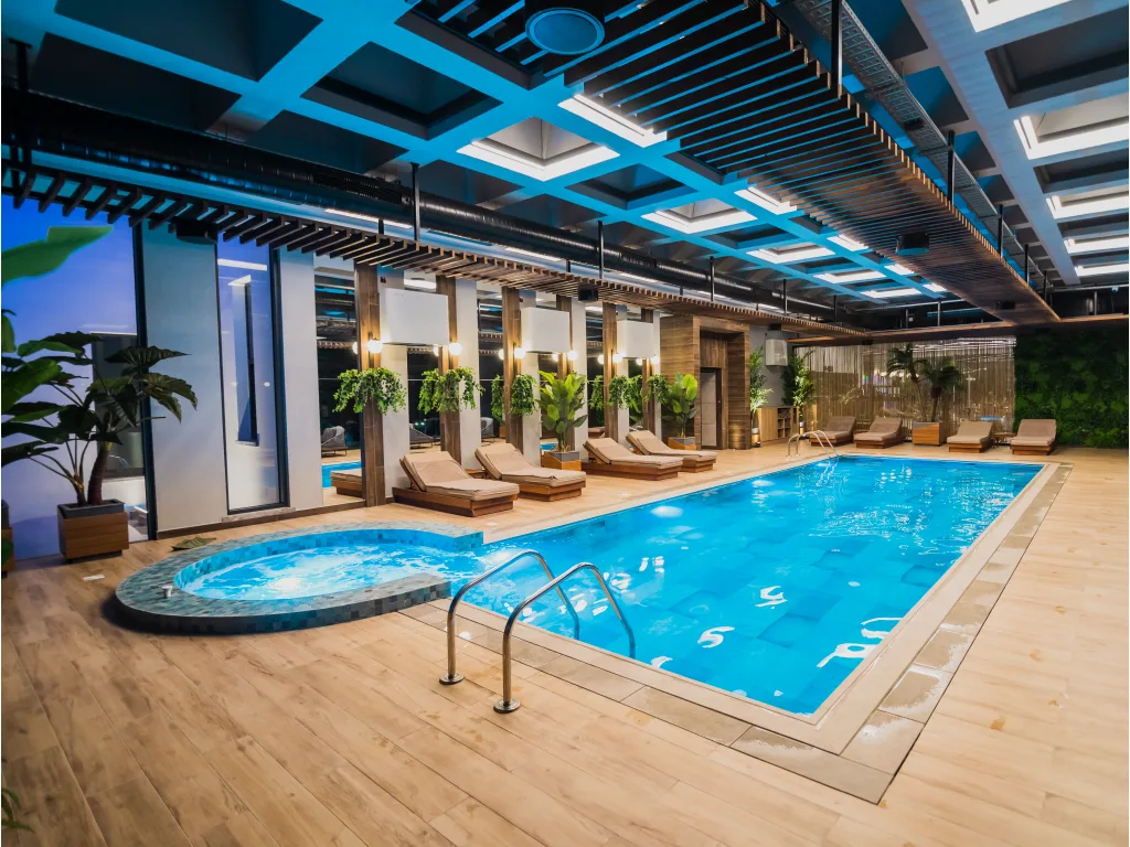 A Heated Retreat: Inside Sun Valley's Indoor Pool & Spa